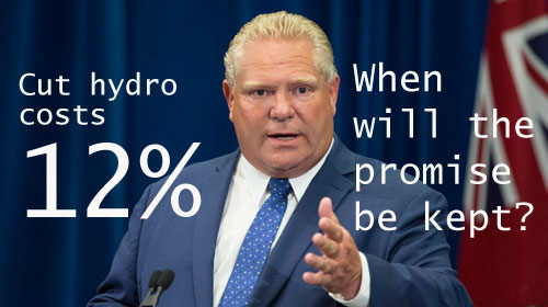When will Doug Ford keep his promise?